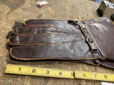 NOS WW2 Aviator Gloves Pilot Airplane Tank England RAF Royal Air Force Spitfire!