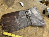 NOS WW2 Aviator Gloves Pilot Airplane Tank England RAF Royal Air Force Spitfire!