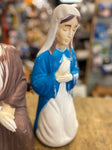 Empire Blow Mold Joseph Mary Manger Set Christmas Decor 17" Nativity Holiday