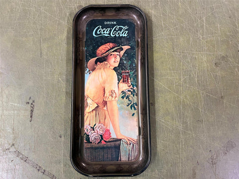 VTG 1916 Coca Cola Tray Elaine Serving Tray Replica