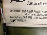 VTG original 1971 Night of the Dark Shadows Giant 59X40 Movie Poster