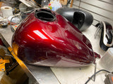 Gas Tank Harley 6 Gallon Bagger Ultra FLH Road Street Glide Cherry red merlot bu