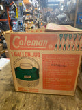 Vtg Coleman Jug Water Drink cooler Leamonaid Camping outdoor 1 gallon Orig Box