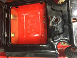 MINT 1960's Vintage Ford Thunderbird Red Tin Toy Car TN Battery Operated w Box!