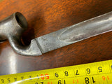 Orig Civil War Bayonet 1860's Socket Spencer Springfield Harpers ferry 21"