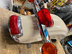 Birch White Police Bike Rear Fender OEM Harley FLH FLHP Road King Glide Factory