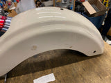 Birch White Police Bike Rear Fender OEM Harley FLH FLHP Road King Glide Factory