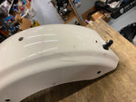 Birch White Police Bike Rear Fender OEM Harley FLH FLHP Road King Glide Factory