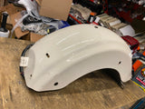 Birch White Police Bike Rear Fender OEM Harley FLH FLHP Road King Glide Factory