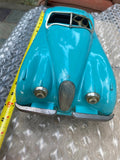 Doepke Toys Xk120 Jaguar Orig Unrestored Rossmoyne OH 1950's Vtg 17" Metal Steer