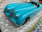 Doepke Toys Xk120 Jaguar Orig Unrestored Rossmoyne OH 1950's Vtg 17" Metal Steer