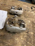 Clip On bicycle Pedals Pegs Japan Vtg 1970's Racing 10 speed Toe Clips