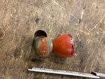 Metal Flake Red Steering Wheel Spinner Suicide Knob Hot Rat Rod Truck Auto 50's