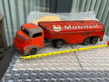 Vtg Smith-Miller Mobil Oil Mobilgas Pressed Steel Tanker Tractor Trailer Truck!