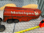 Vtg Smith-Miller Mobil Oil Mobilgas Pressed Steel Tanker Tractor Trailer Truck!