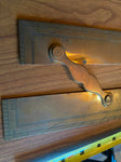 T.S.  J.D. Negus Brass Parallel Rule Navigation Instrument Boat Ship Antique VTG