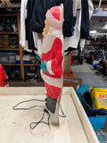 vtg Royal Electric Company Vacuform Santa flat back 3d plastic christmas decor