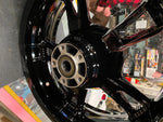 Black Enforcer Mag Wheels Harley Bagger FLHX Street Road Glide King 2009^ 19" 16