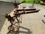 Yard Ornament Tilling Tractor Pull Behind Small Farm tools Antique vintage Lawn!