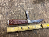 Vtg Ulster 2 Blade Folding Pocket Knife USA Boy scouts favorite