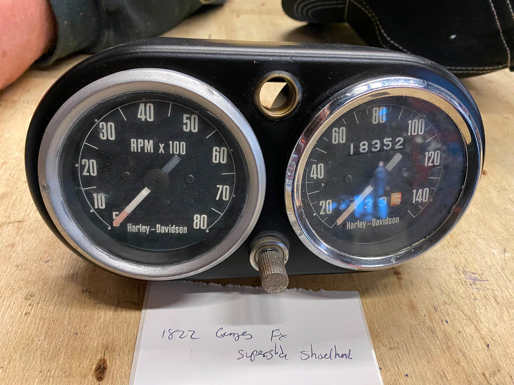 Speedometer Tach Assy Harley Shovelhead Ironhead Sportster