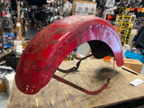 Early 1936-1939 OEM Front Fender Knucklehead UL Narrow brace Harley EL Factory!