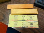 VTG made in USA Silver Streak Deluxe kit SS 409 wooden kit open box unassembled