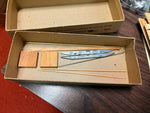 VTG made in USA Silver Streak Deluxe kit SS 409 wooden kit open box unassembled