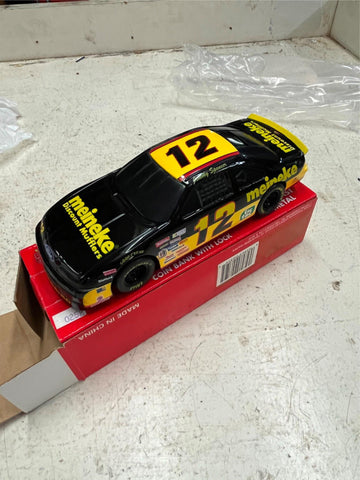 vtg 1992 Racing Champions #12 Meineke Thunderbird diecast car bank 1:24 scale