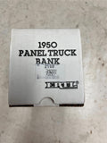 vtg 1991 ERTL #43 Richard Petty 1950 Chevrolet Panel Truck bank made in USA 1:25