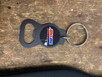 Amzoil Kuzie Beer Can Bottle Opener Set Key Fob chain Oil Gas Collector Advertis