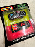 vtg 1992 Matchbox 2 pack Dale Earnhardt Davy Allison official racing replica car