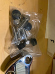Chrome Top Clamp Harley Handlebars riser Sportster FXR Dyna softail Chopper cove