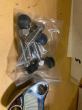 Chrome Top Clamp Harley Handlebars riser Sportster FXR Dyna softail Chopper cove