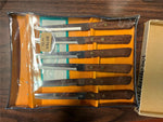 VTG made in Japan Steak Knife Set By Washington Forge NIB