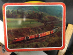 Nice VINTAGE 1970'S CP Rail CN Train  Majestic View Metal Lunch Box By Ohio Art