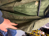 Vtg WW11 WW2 3/4 Military Jacket Coat Large Wool USA england Field Gear Winter!
