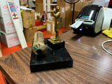 VTG Mid Century Rifleman's trophy perpetual calendar mancave decoration