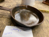 Vtg Cast Iron Skillet Pan Wagner Ware 6 1/2" side pour Antique USA K Kitchenware
