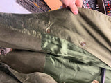 Vtg WW11 WW2 3/4 Military Jacket Coat Large Wool USA england Field Gear Winter!