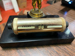 VTG Mid Century Rifleman's trophy perpetual calendar mancave decoration