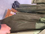 Vtg WW11 WW2 3/4 Military Jacket Coat Large Wool USA england Field Gear Winter!