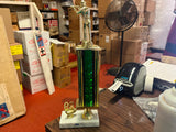 VTG 1999 Wheeling Trophy Rifle Marksman Awards Trophy Marble Bottomed