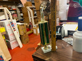 VTG 1999 Wheeling Trophy Rifle Marksman Awards Trophy Marble Bottomed