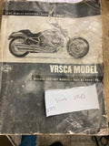 OEM Service Repair Manual Harley Vrod VRSCA Factory Genuine