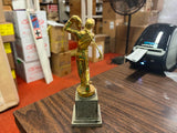 VTG 1958 Elliot Co. Flight Winner: W. McCullough Golfing Trophy Solid Brass