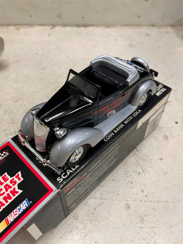 vtg 1994 Racing Champions Dale Earnhardt 1937 Chevrolet Convertible coin bank