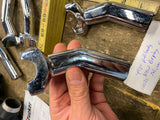 4 1/2" Pullback Risers Chrome Harley Softail Sportster chopper FXR FX Sportster