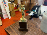 VTG 1960 Elliot Co. Golf Tournament Winner Awards Trophy Solid Brass Missin club
