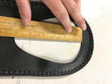 Mustang black leather gas tank bib panel Honda 1100 Shadow Aero p# TB-11AR/93143